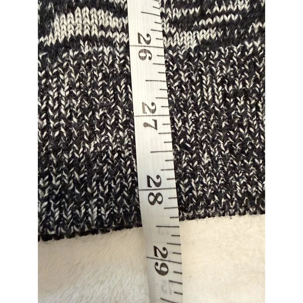 Icebreaker Men's 100% Merino Wool Barein Crewe Long Sleeve‎ Sweater Black Gray M